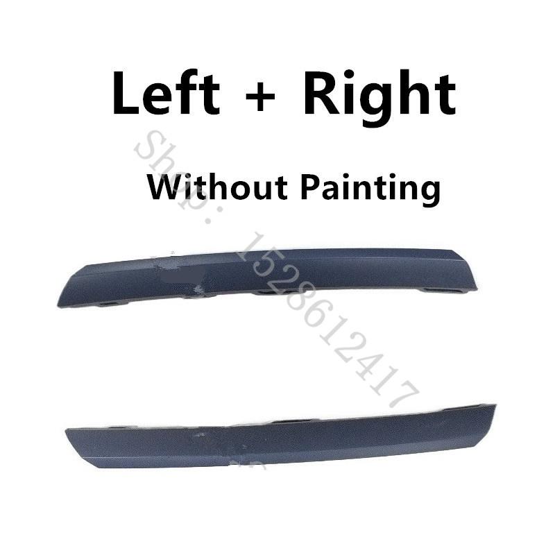 For Volkswagen VW Tiguan R-Line 2017 2018 ~ Protective Decorative Strip Under the Front Bumper Trim Without Painting