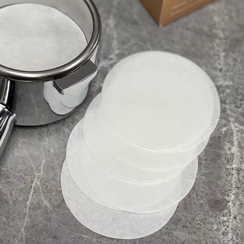Coffee Filtration Paper Disposable Secondary Water Basket Special For 51Mm 54Mm 58Mm Portafilter Espresso Home Accessories Barista