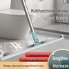 Retractable Silicone Mop and Broom Floor Wiper for Kitchen and Bathroom Cleaning