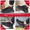 Labor Insurance Shoes Men's Anti-smashing and Anti-piercing Safety Shoes Air Cushion Light Soft Steel Baotou Work Shoes