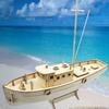 1:100 Scale Wooden Ships Model Ancient Sailboat Wooden Sailing Boat Boat Assembly Toy  DIY Hobby