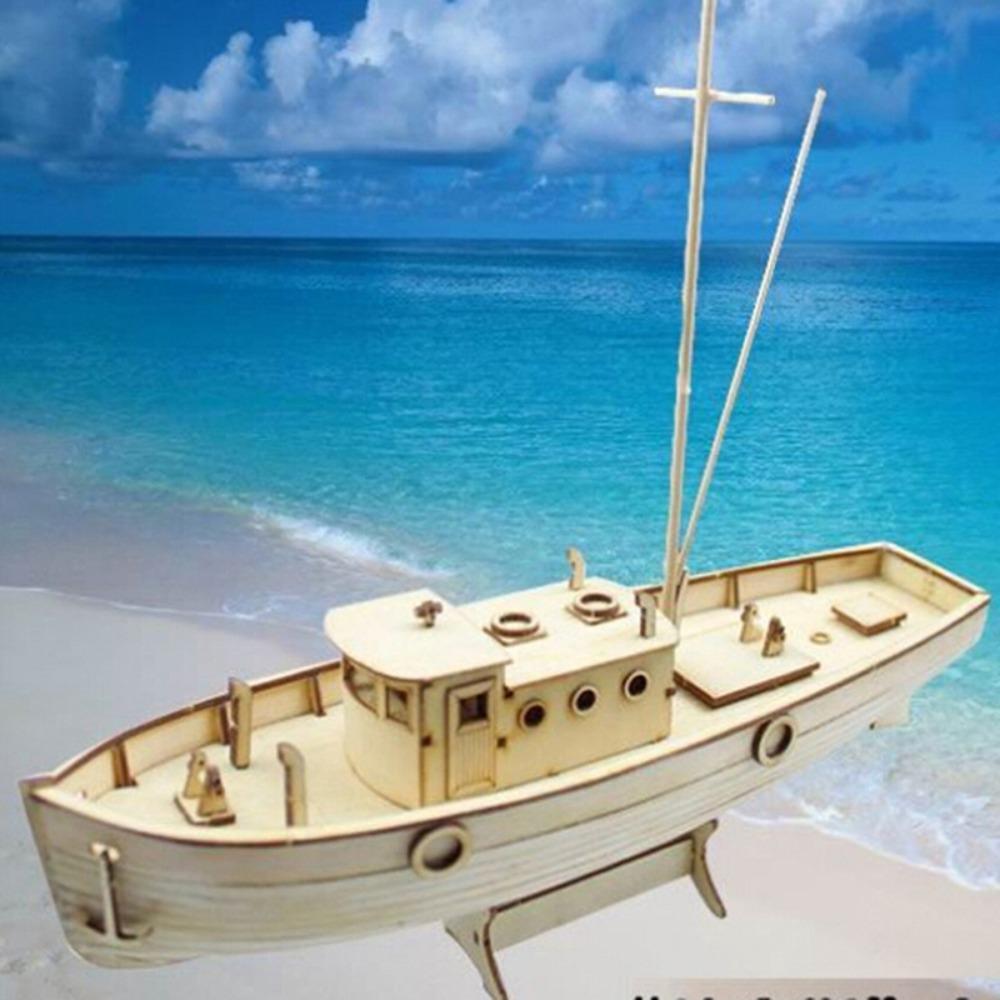 1:100 Scale Wooden Ships Model Ancient Sailboat Wooden Sailing Boat Boat Assembly Toy  DIY Hobby