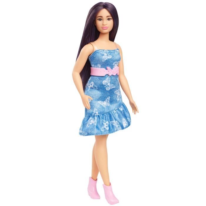 Poupée Barbie Fashionistas Robe Azur Papillon