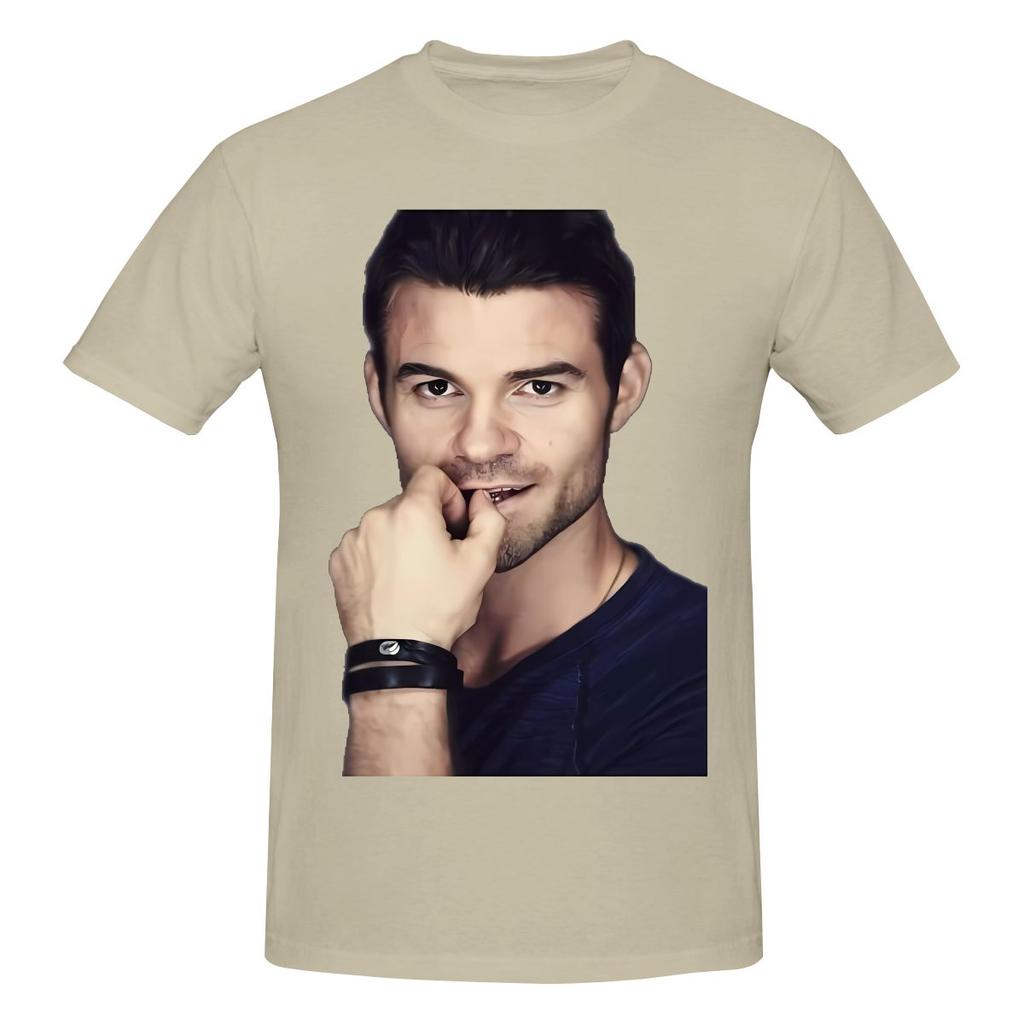 Daniel Gillies Elijah Mikaelson Basic Tshirt Korean Style Lazy Home Comfort Tees