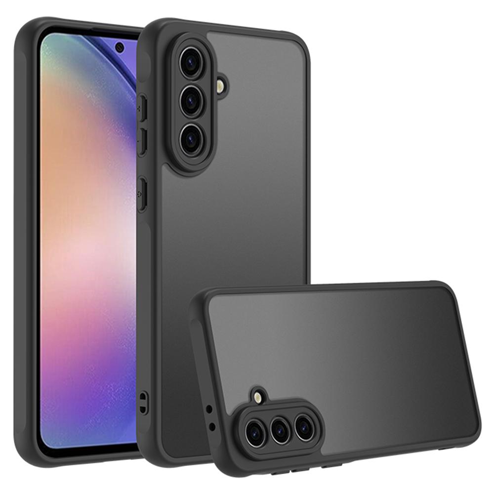 

For Samsung Galaxy A36 5G Case Skin Touch Matte PC+TPU Shockproof Phone Back Cover A