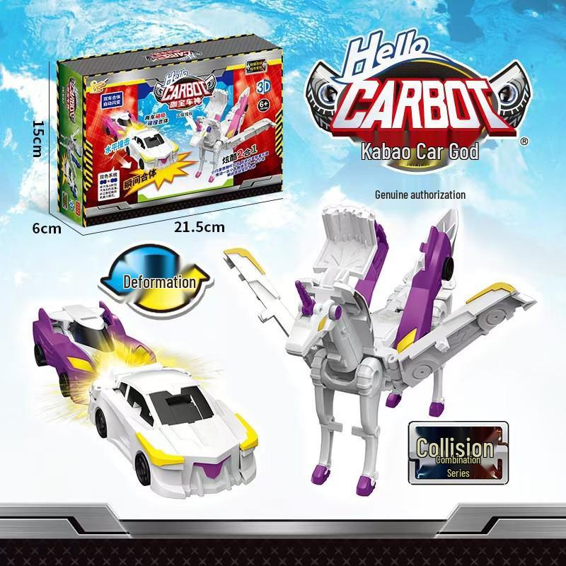 Silverwing Dragon Transforming Magnetic Toy - Children s 2-in-1 Combo with Pegasus & Unicorn Elements