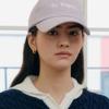 YUPPE Y RIBBON BALL CAP_LIGHT PURPLE