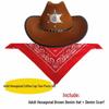 Western Cowboy Halloween Costume Set for Adults & Children - Perfect for Parent-Child Performances