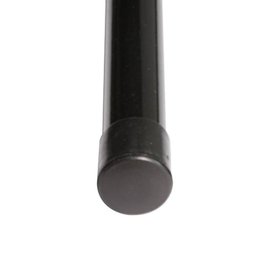 Sutekus Tent Tarp Wing Adjustable Pole Set of 2 (Black)