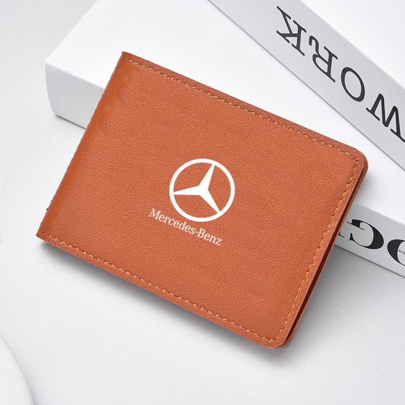 Car Ten-card Driver License Cover PU Leather Car Driving Documents Case Credit Card Holder For Mercedes Benz W210 W211 W212 W221 QC1