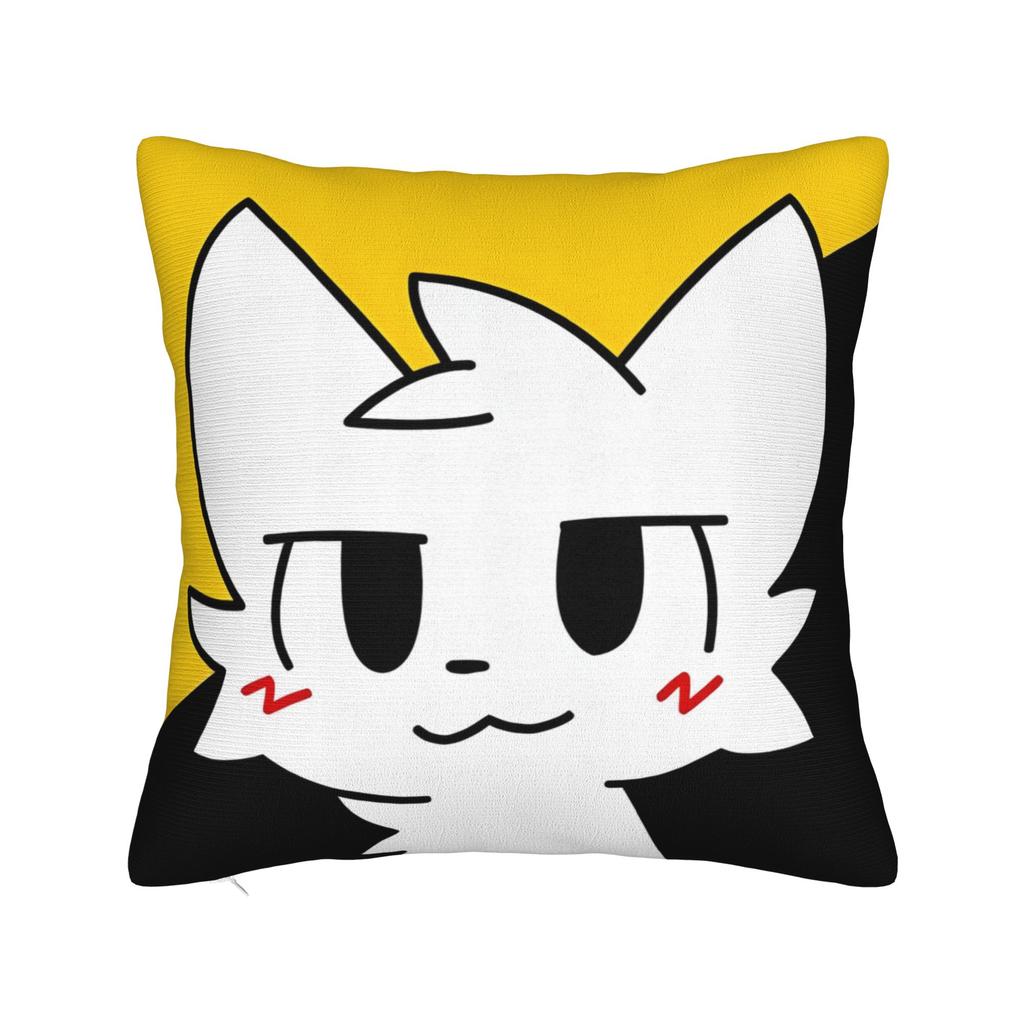 Living Room Decor Boykisser Silly Cat Pillowcase Merch Pillow Covers Zipper Multiple Sizes