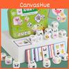 Wooden Animal Dice Puzzle For Kids Education And Focus Training Interactive Board Game
