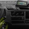 Tire Pressure Monitor with 4 External Sensors LCD Display  Solar and Type-C Charging Temperature for Car SUV Off-Road Vehicle