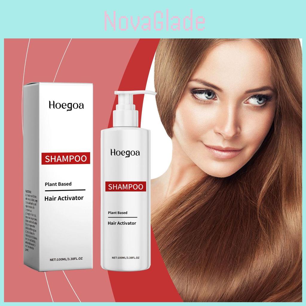 Hoegoa Nourishing Shampoo For Moisturizing And Strengthening Hair With Refreshing Cleanliness
