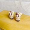 1Pcs Miniature Banana Pudding Dollhouse Mini Simulation Ice Cream Cup Model Toy For Doll Accessory Dessert Shop Decor Kids Gift