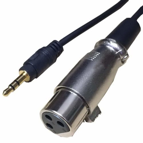 Rosebe Microphone Cable, XLR Conversion Cable, 3.5mm to XLR Female Stereo Mini Plug to Standard Plug Balanced Audio Cable, 15cm, 1m, 1.5m, 3m, 3.5mm X