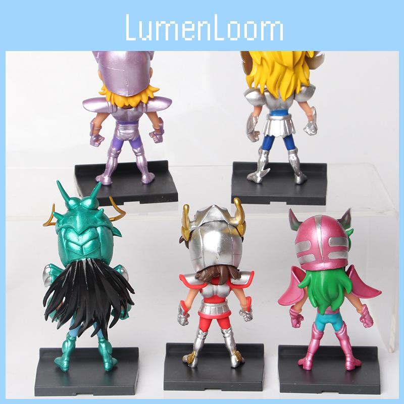 Exquisite Saint Seiya Figures Collection With Shiry Hyga Shun And Ikki Pvc Statues