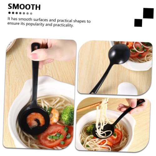 Beatifufu 18-Piece Disposable Soup Spoon, Large Soup Spoon, Household Tableware