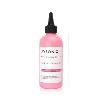 AVEONIX Leave In Conditioner 230 ml - condicionador leave-in para cabelos que precisam de hidratação e suavização