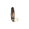 Gucci GG Marmont Series Marmont Gold Logo Zipper Leather Key Pouch Coin Purse Women pouch Black White 698787-UM8ET-9063