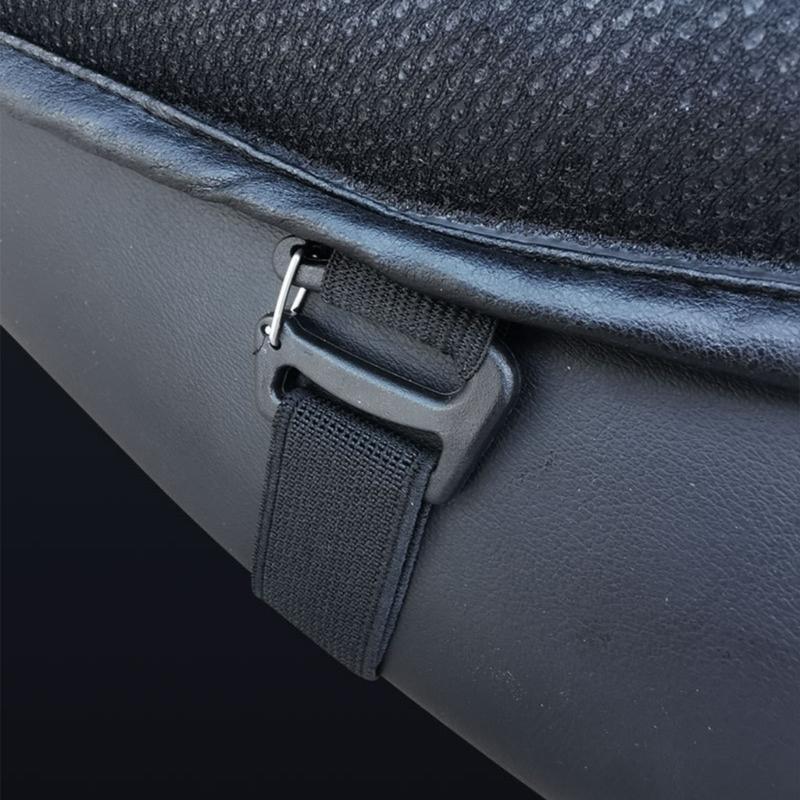 Breathable Motorcycle Seat Pad with Cooling Gel Insert 3D Ventilation Design Shock Absorption Pad for Long Distance