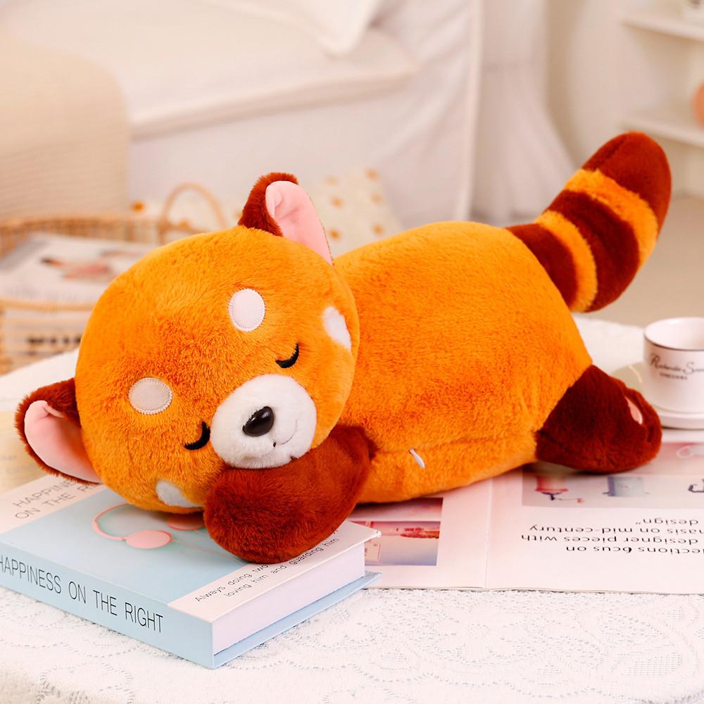 Plush Raccoon Toy Cartoon Stuffed Animal Doll Children Bedroom Decor Kids Gift
