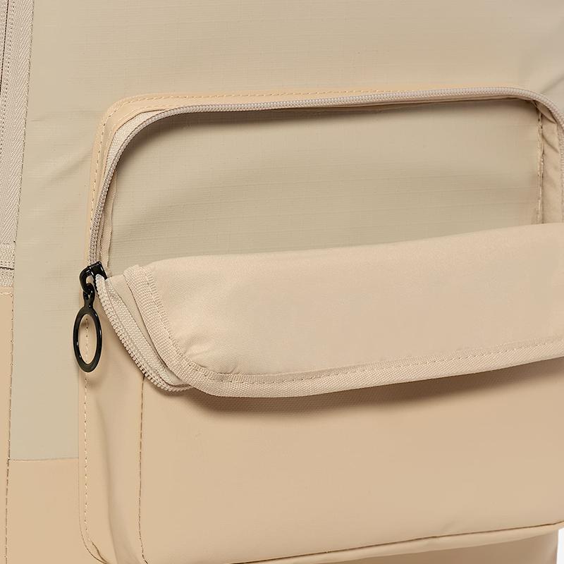 Nike Heritage Fabric Backpack Tubas Unisex Desert Khaki & Black Casual DN3592-253