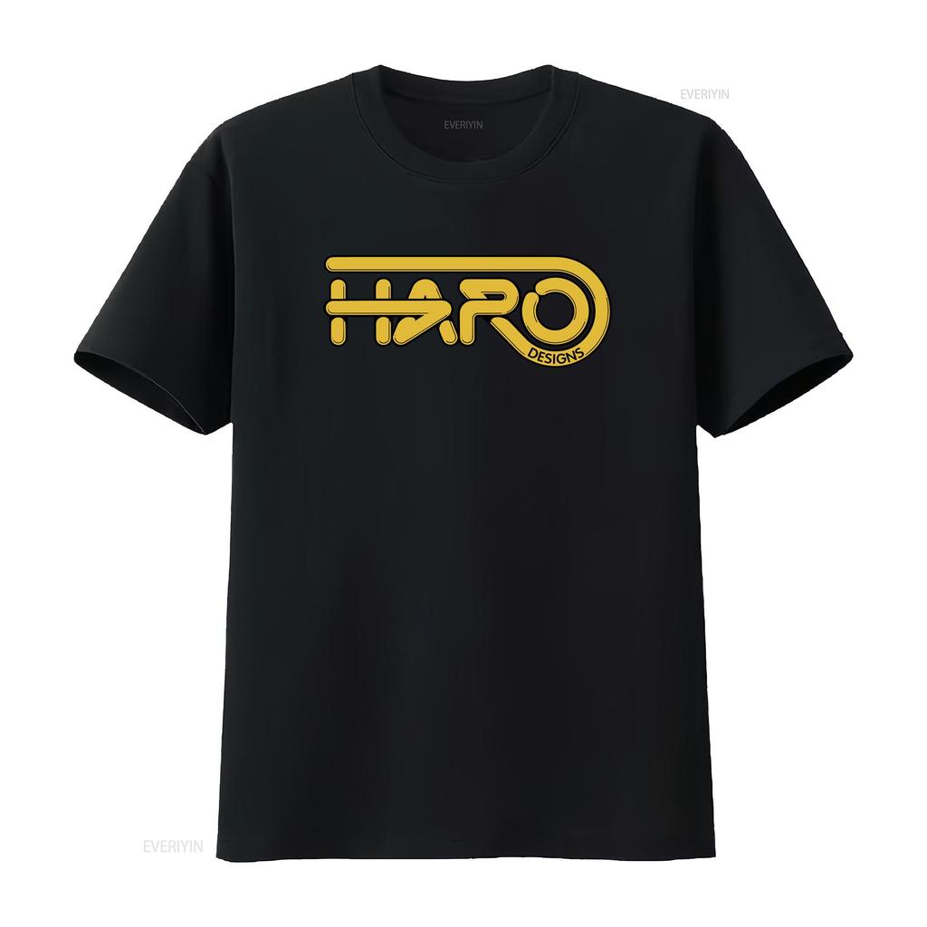 Haro Bmx Designs 1980 Logo T-Shirt Lustig Größe S bis 5XL Vintage Gewaschen Bequem Designer Kleidung Leicht Weich