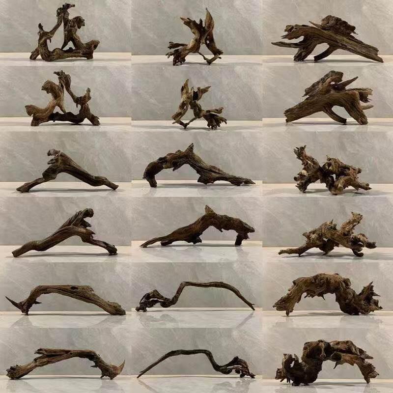Natural Driftwood Aquascaping Terrarium Reptile Habitat Decorative Climbing Branch Root