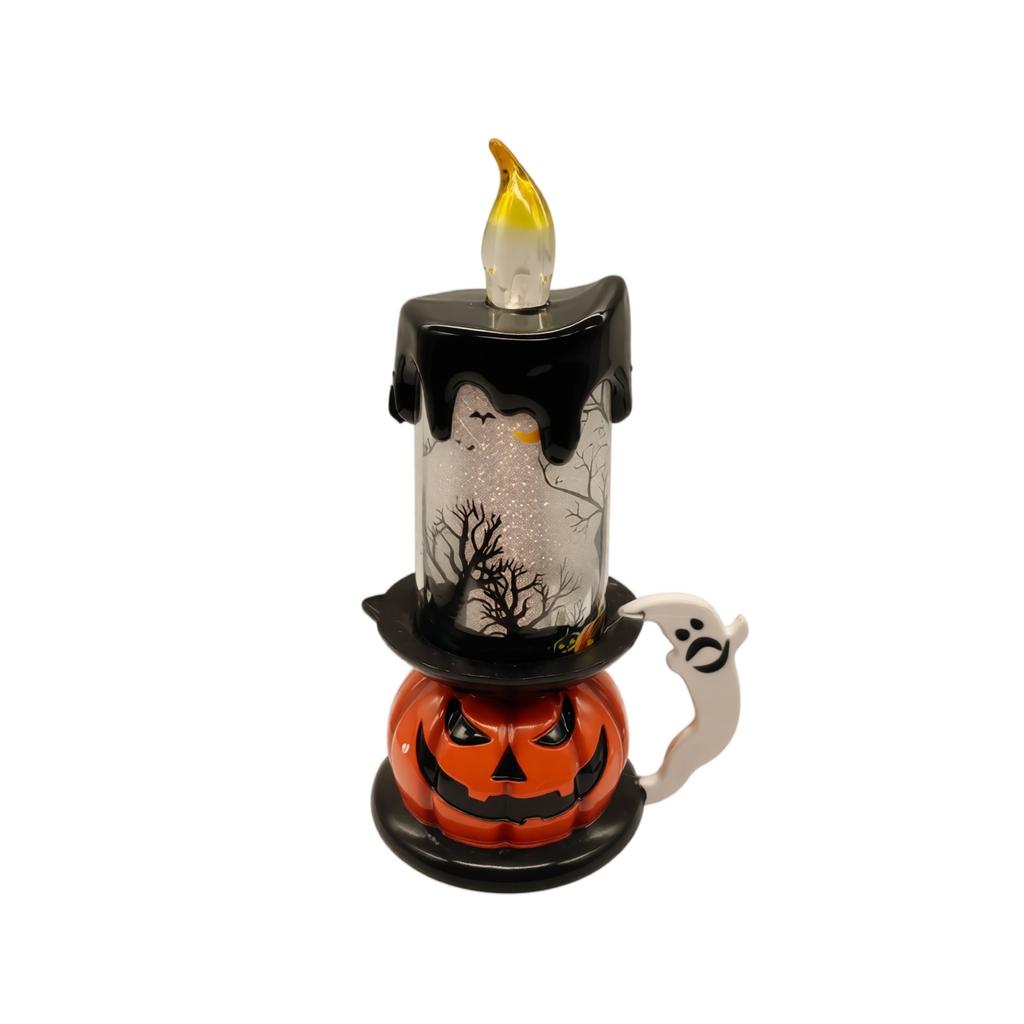 Festive Halloween Decorative Candle Light Ornament for Indoor Home Table Party Decor