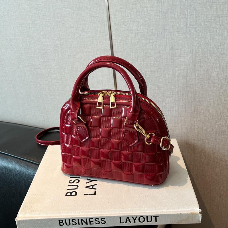 Summer new women's bag fashion indentation handbag women's fashion casual shoulder messenger casual simple bag