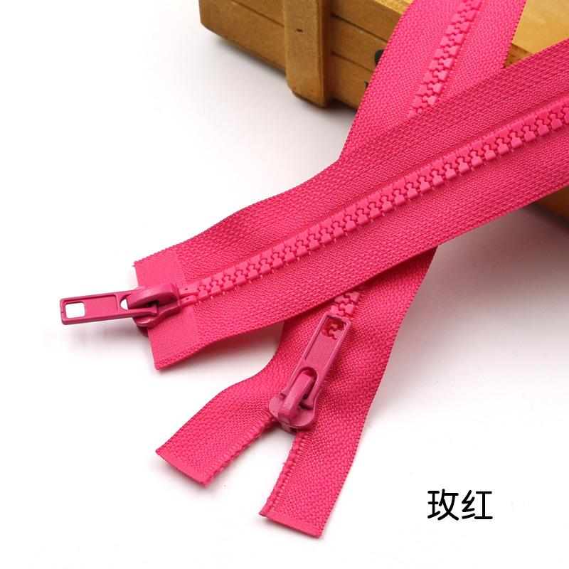 

Цвет Нет. 5 Полимерная Двухголовочная Открытая Хвост Молния Аксессуары для Одежды Пуховик Одежда Куртка Молния DIY Аксессуары rose red * 70cm one piece * 5 #