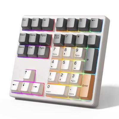 Teclado Numérico BRIMFORD Teclado Mecânico Teclado Macro Compatível com Mapa de Teclas pode ser alterado com Teclado Programável VIA Teclado Numérico