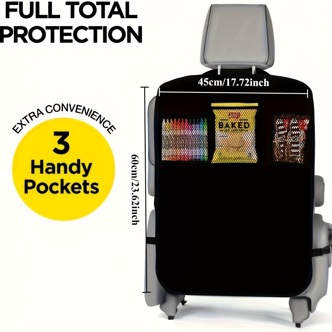 

1Pcs Car Rear Storage Rack,kick Foot Pad,rear Seat Protection Pad,Rear Seat Storage Rack,travel Accessories Storage Bag