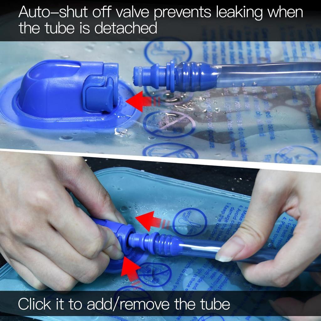 2L Large Capacity PEVA Water Bladder for Outdoor Activities – Hiking, Cycling, Mountaineering