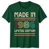 Made In 1986 Unisexs T Shirt 40th Birthday Gift Vintage forty