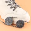 Classic Leopard Print Flat Shoelaces – 1 Pair for Men & Women – Universal Fit for Sneakers, Boots & Outdoor Shoes