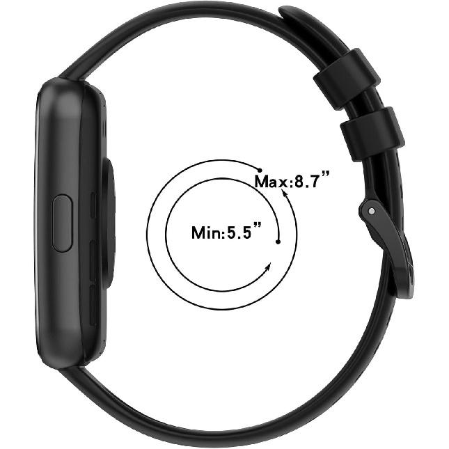 FitTurn Compatible with HUAWEI Watch FIT 2 Bands Replacement Silicone Waterproof Adjustable Sport Colorful Rubber Adjustable Sport Bands Accessories