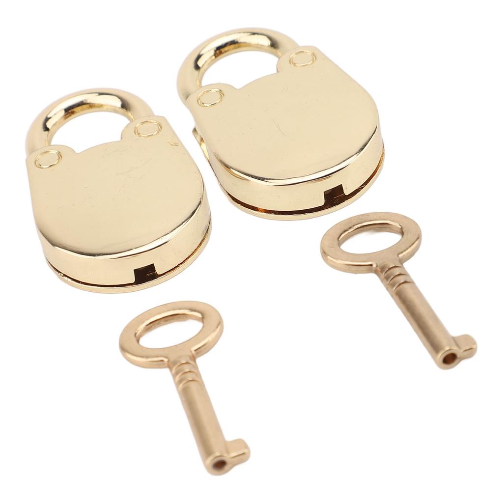 2 Stück Vorhängeschlösser mit Schlüsseln Zinklegierung Niedliche Bärenform Hängeschloss für Schmuckschatulle Aufbewahrungsschrank Handtasche