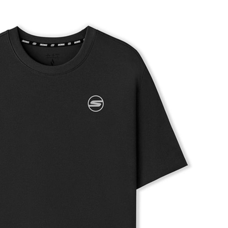 Skechers Basic Sports Series Fashion Comfortable Trendy Simple Short Sleeve T-Shirt Men Tops P225M151-0018