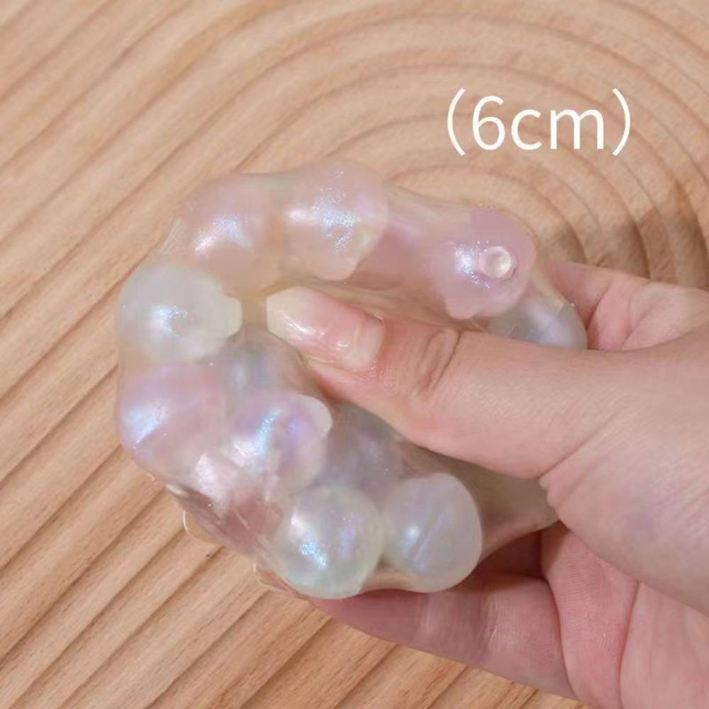 Simulation Pearls Mochi Toy Stress Relief Decompression Toy New Squi shy Toy Gift