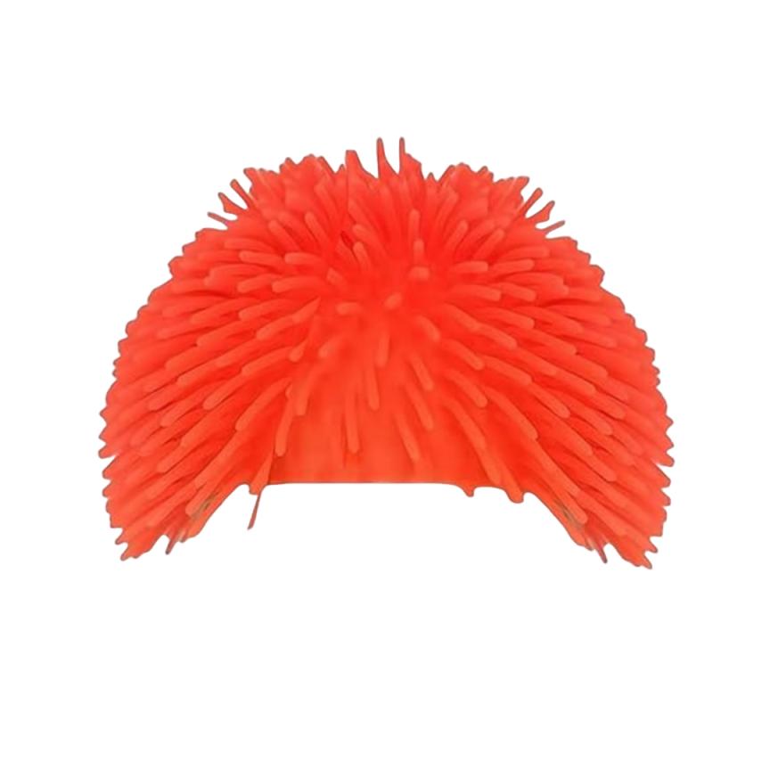 Šílený třesoucí se klobouk s bodlavými TPR vlasy, Zábavná senzorická zářivě barevná pokrývka hlavy pro večírky, Rodinné hry, Vtipné dárky a Zábavu