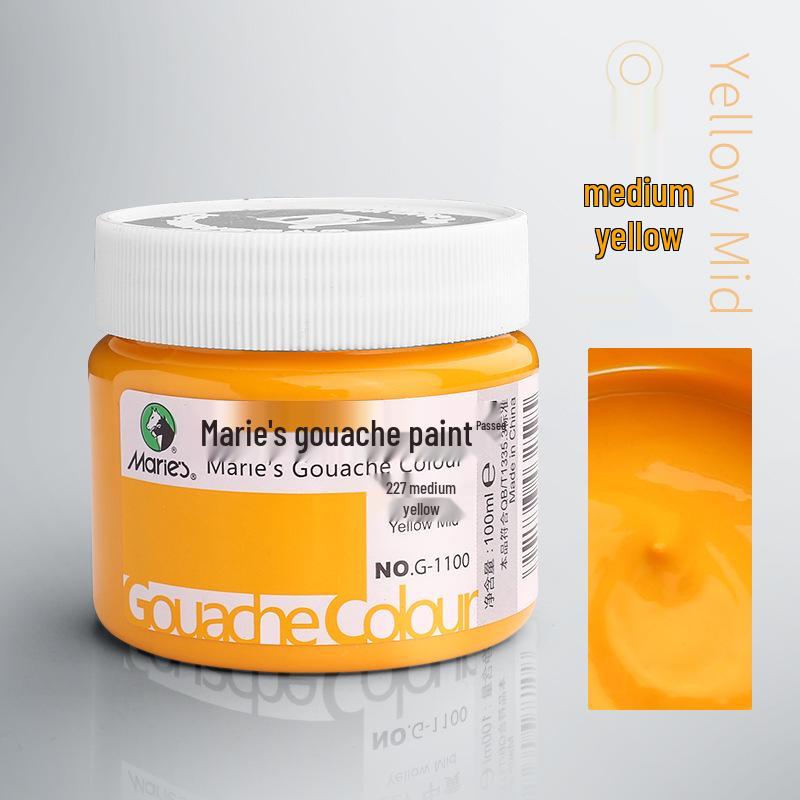 Mali Concentrated Gouache Paint Refill - Jelly Pigment for Art Exams
