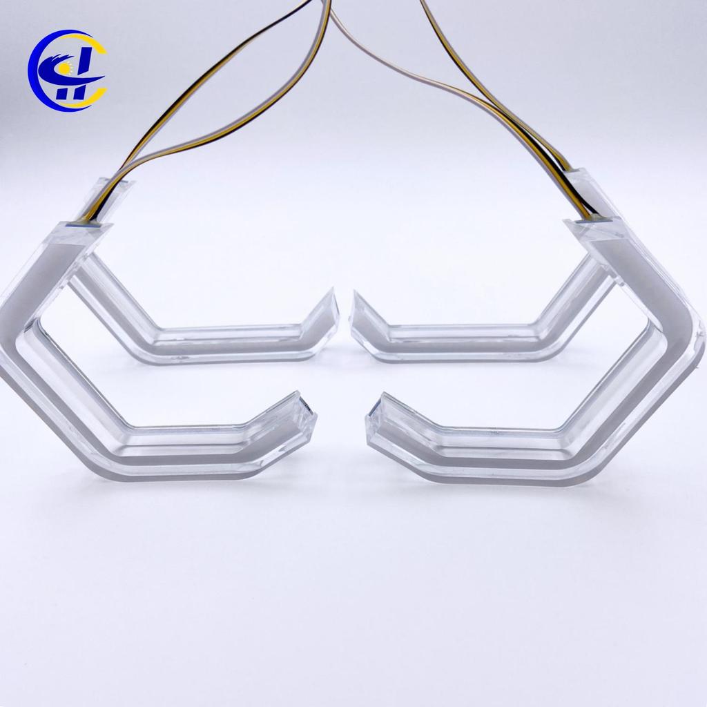 Dual-Color LED Crystal Angel Eyes for E90, E91, F30, M3, M4