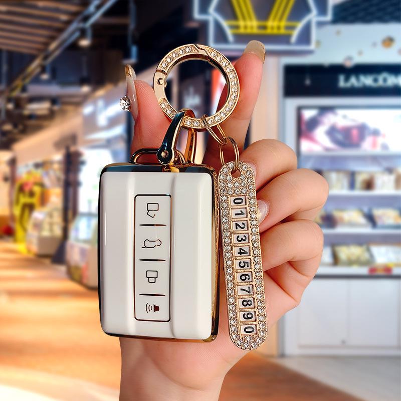 Premium Key Case for Tank 300/500 Cyber 22 Model with New TANK Logo - High-End Protective Shell & Buckle Bag