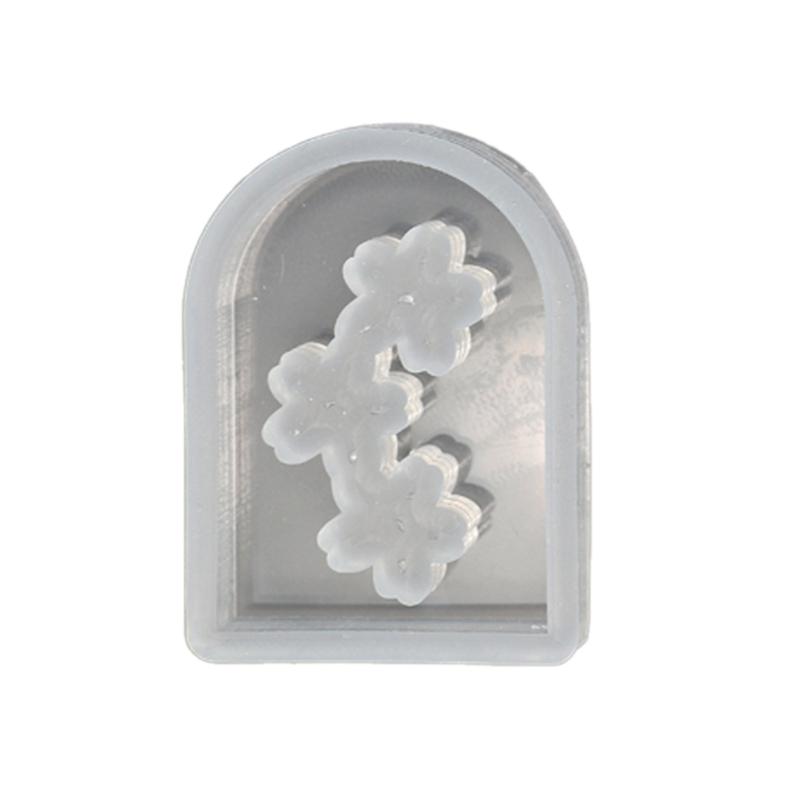 High Quality Liquid Silicone Mold Innovative Arched Door Quicksand Mold Perfect for DIY Crafts Keychains and Phone Cases