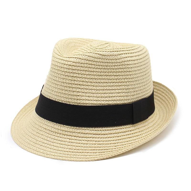 Panama Straw Hat, Men'S And Women'S Top Hats, Summer Shade, Beach Brim Sun Hats