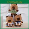 Whimsical Capybara Keychain Plush Toy With Chef Outfit Perfect For Cute Home Decor