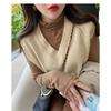 Women S Long Sleeve Lace Mock Neck Ruffled T Shirt Inner Top