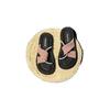 Pearl Cross Cool Slippers Women's Summer Fashion Outer Wear 2025 New Beautiful Skirt Thick-bottomed Beach Slippers Tide